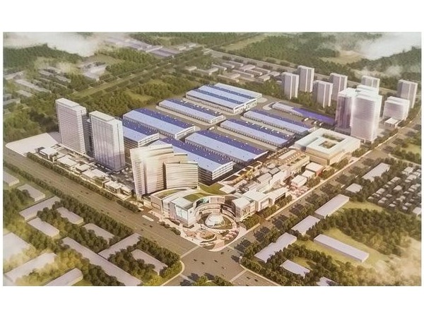 正定（dìng）深港物流園項目修建與我司達成建（jiàn）築管道供需戰略合作